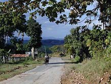 bicycling near Santiago de Cuba